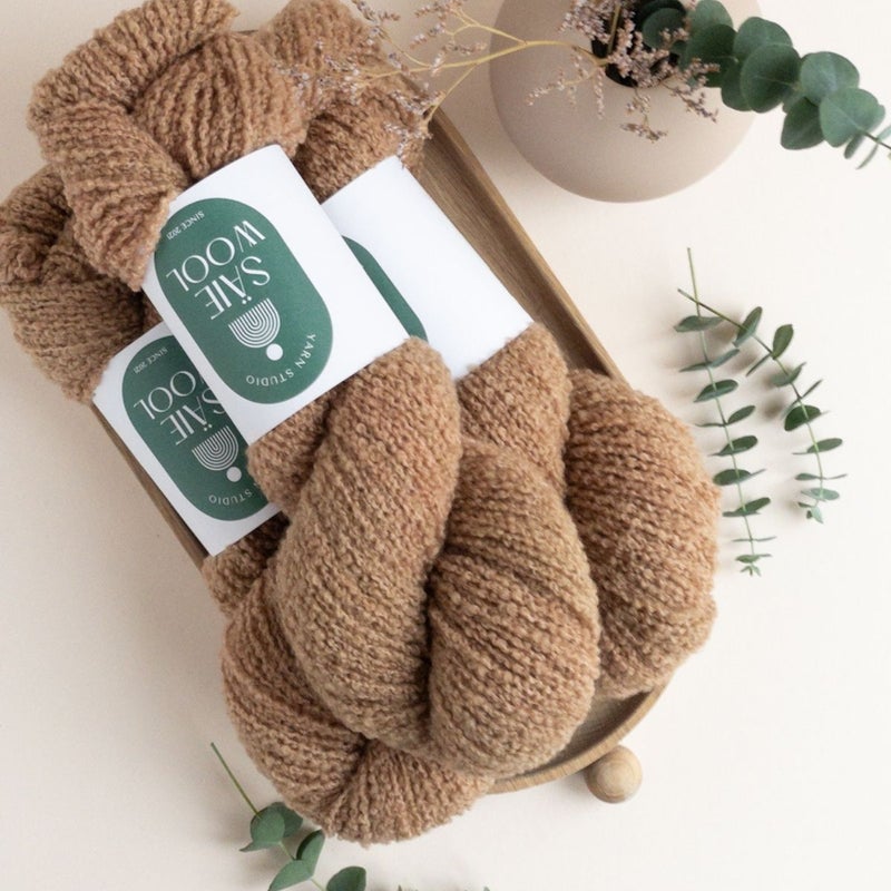 S&auml;ie Merino Boucle DK, Craving for Latte, 100g