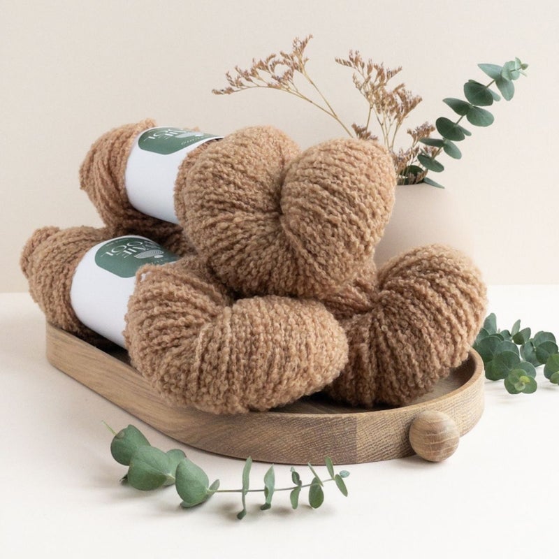 S&auml;ie Merino Boucle DK, Craving for Latte, 100g