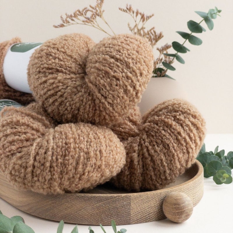 S&auml;ie Merino Boucle DK, Craving for Latte, 100g