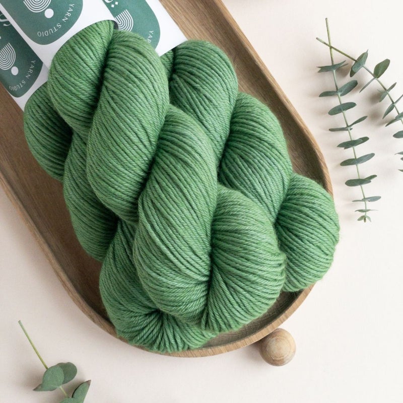 S&auml;ie Merino Aran, Green My Loyal Mate, 115g