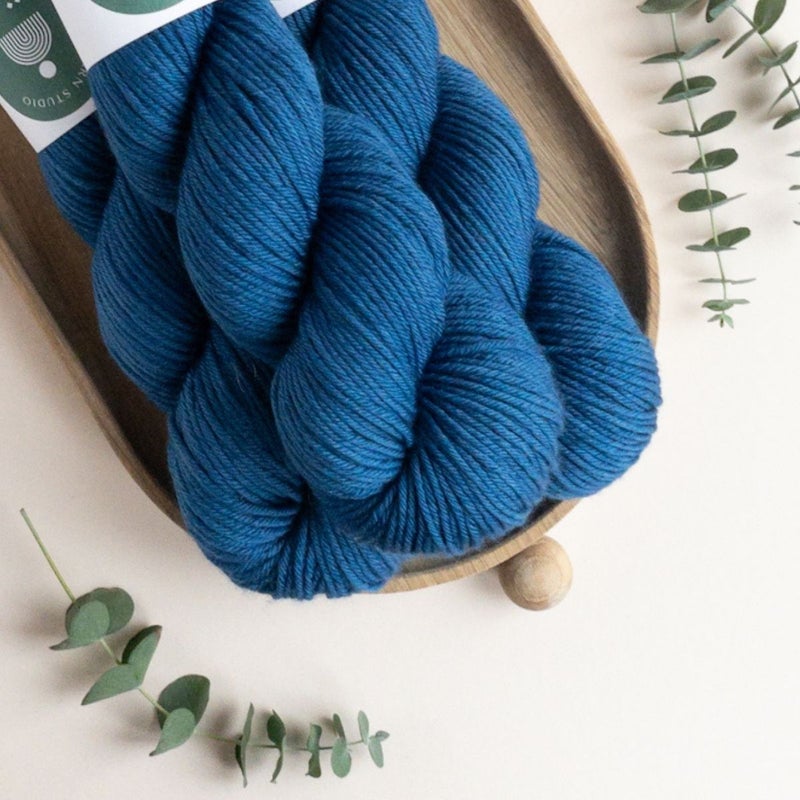 S&auml;ie Merino Aran, Blue My True Pal, 115g