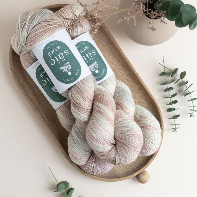 S&auml;ie Merino Sock, Mint to Be Wild, 100g