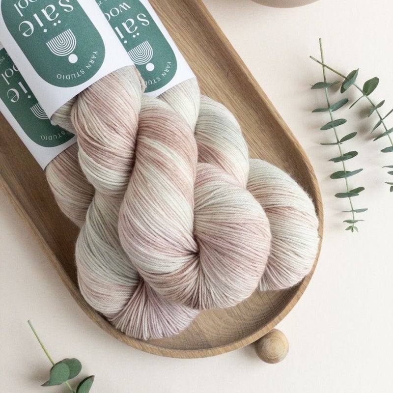 S&auml;ie Merino Sock, Mint to Be Wild, 100g