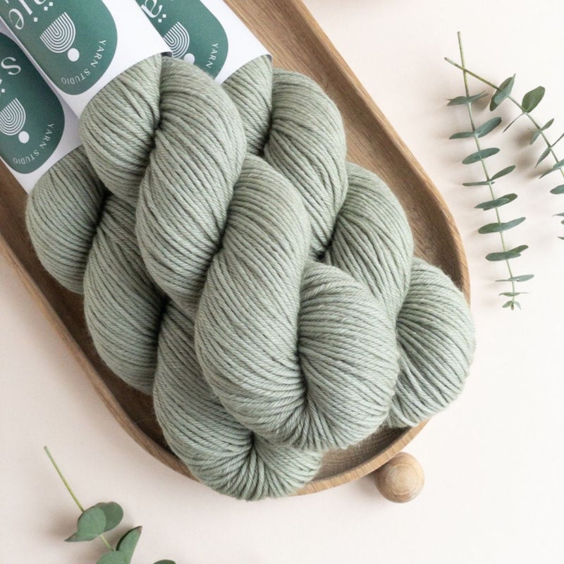 S&auml;ie Merino Aran, Coastal Sage, 115g