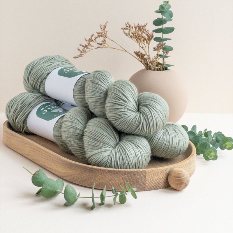 S&auml;ie Merino Sock, Coastal Sage, 100g