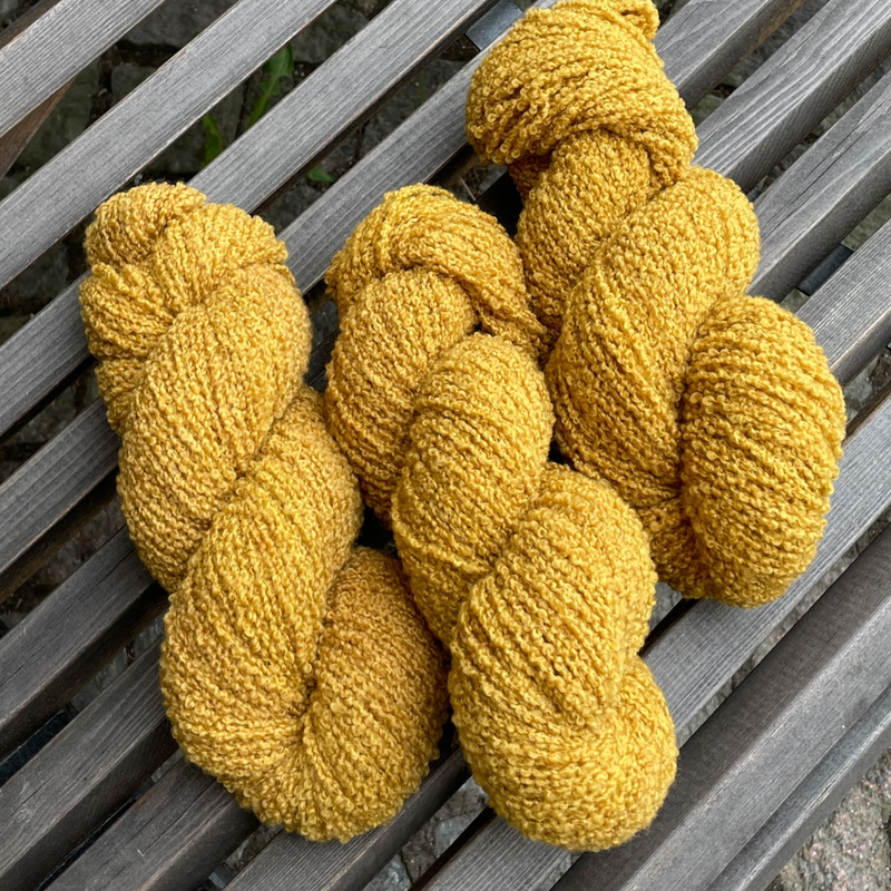 S&auml;ie Merino Boucle DK, Old Gold, 100g